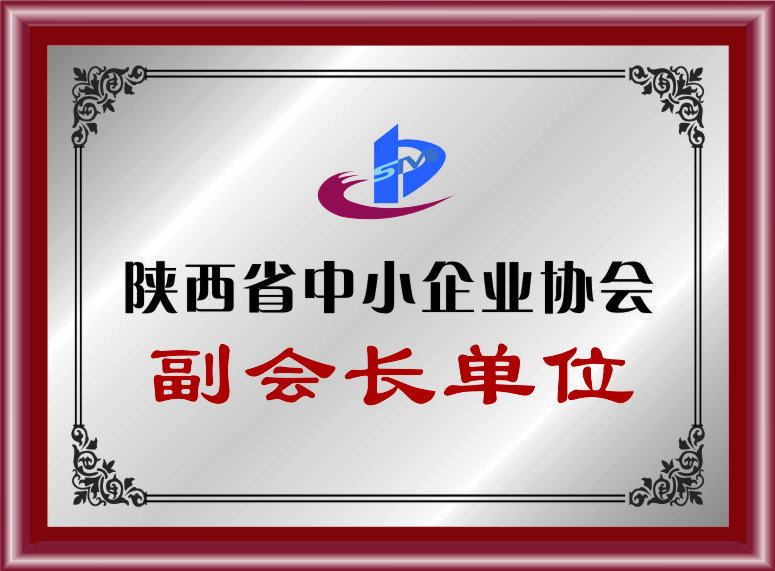 陜西省中小企業(yè)協(xié)會副會長單位